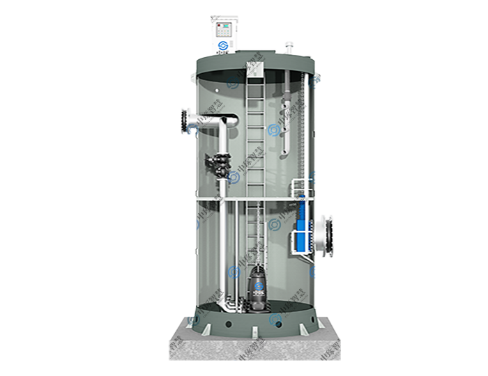 Integrated Sewage Pump Station equipment diagram